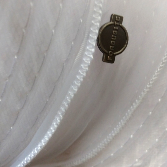 White Organza Hat by Forbusite - Picture 8 of 15